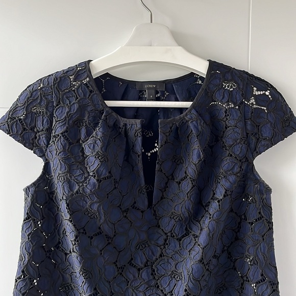 J Crew cap sleeve top - Picture 2 of 5